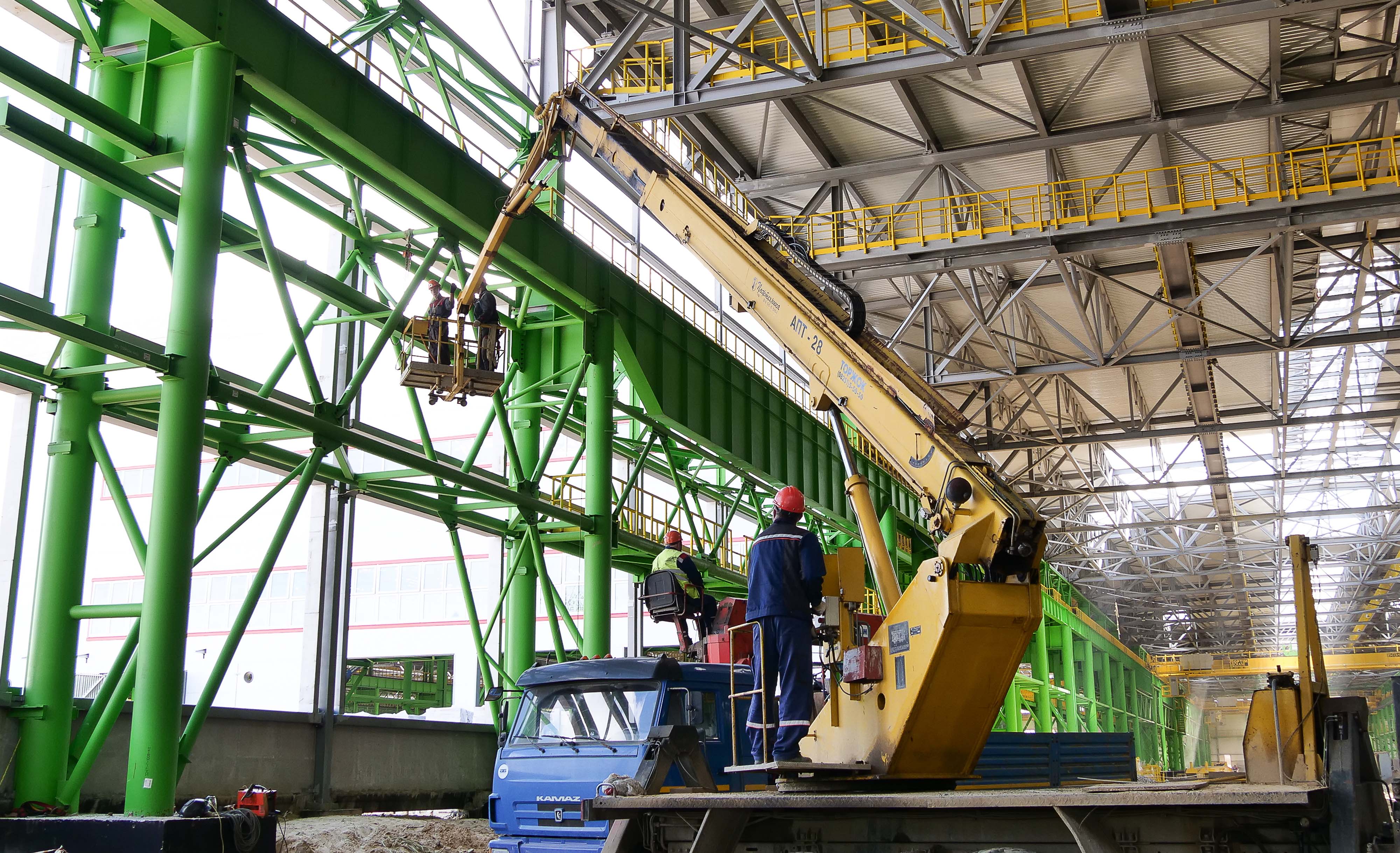 Строительство нового трубопрокатного цеха в Выксе